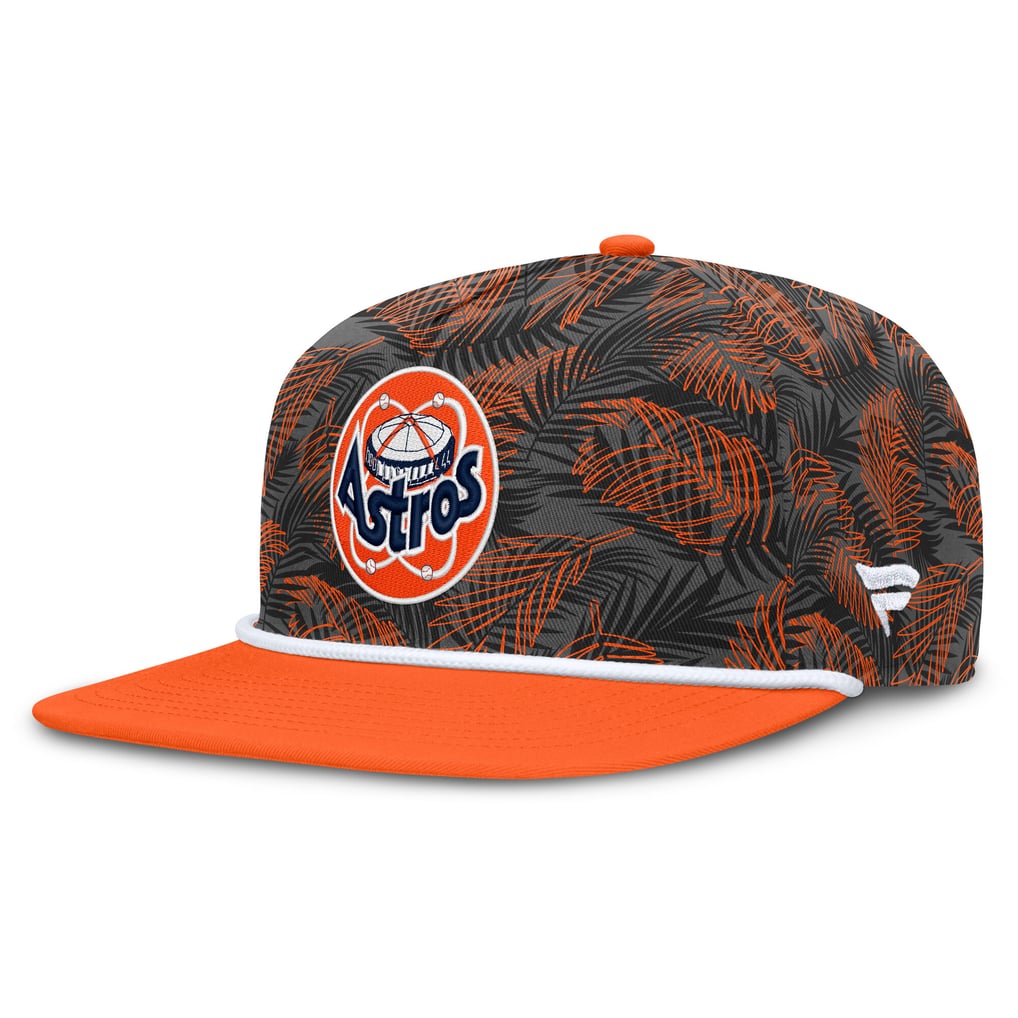 Houston Astros Fanatics Spring Training Moon Golfer Adjustable Hat - Gray/Orange